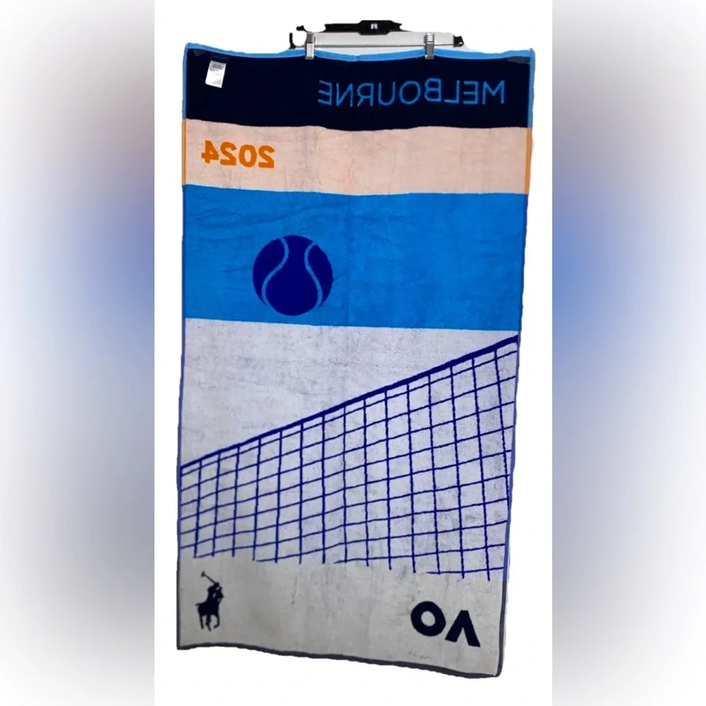 Polo Ralph Lauren AUSTRALIAN OPEN 2024 OFFICIAL TENNIS TOWEL 5001 NEW NWT!